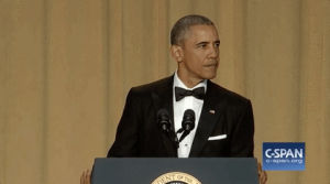 dissapointed,2016,barack obama,president,blink,potus,are you serious,blank stare,white house correspondents dinner 2016