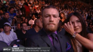 conor mcgregor,not amused,dont fuck with me,ufc,mma,shocked,shock,serious,stare,fighter,seriously,focus,idgaf,stare down