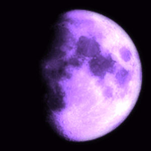 moon,purple,trippy