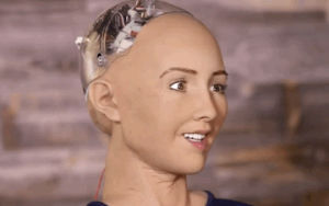 sophia robot,robot woman,creepy
