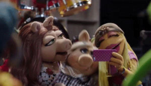 miss piggy,sonreir,the muppets,janice the muppets,muppets,janice,ally s,ally edits,epelepsy warning