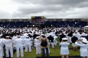 graduation,naval,us,hats,ceremony