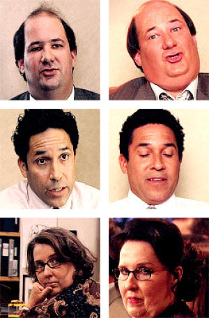 the office,agreeing,relaxed,tv,talking,hmm