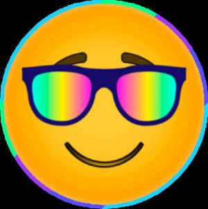 emoji,transparent,stoned,glasses,hippie
