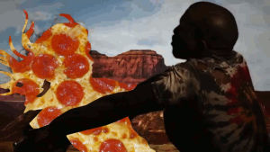 pizza,kanye west,kim kardashian,mash up,bound 2