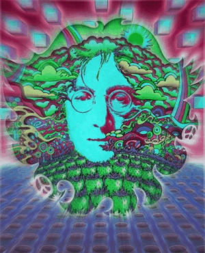 drugs,psychedelic,tripping,psychedelics,art,trippy,colorful,john lennon