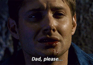 dean winchester,supernatural,this show hurts us a lot