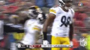 steelers,football,nfl,excited,playoffs,williams,pittsburgh steelers,nfl playoffs,divisional round,nfl divisional round,fired up,nfl playoffs 2017,playoffs 2017,vince williams