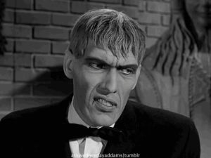 halloween,lurch,the addams family,smile