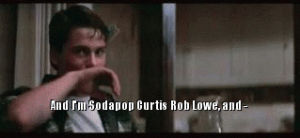 sodapop curtis,skinny arm rob lowe,the outsiders,curtis brothers,johnny,steve,rob lowe,rob,soda,i dont know,lowe,curtis,commerical,directv,ponyboy,darry,sodapop,dally,the gang,i was inspired,super creepy rob lowe