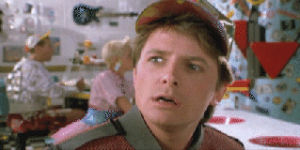 marty mcfly,michael j fox,confused,serious,back to the future