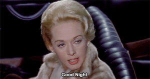 tippi hedren,60s,alfred hitchcock,goodnight,1963,the birds,rod taylor,thebirds