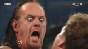 the undertaker,angry,wwe,wrestling