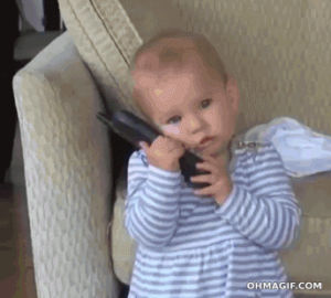 toddler,funny,reaction,cute,kid,phone,crush,call,mixed