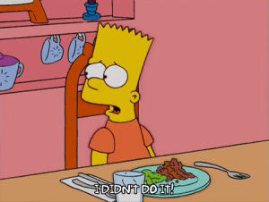 chistoso,bart simpson,food,angry,episode 21,season 16,16x21,disagreeing