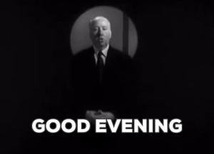 good evening,alfred hitchcock presents,alfred hitchcock