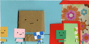 kids,paper,collage,my cardboard life