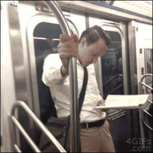 subway,train,tube,awkward,home video,holding hands