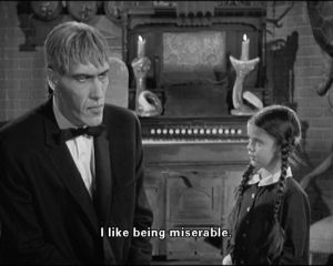 vintage,the addams family,wednesday addams,lurch,classic horror,funny,horror,goth,classic tv,miserable