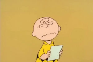 charlie brown,nervous,peanuts,youre not elected charlie brown