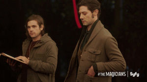 the magicians,syfy,check,eliot,magicians,check in,tommy callaghan