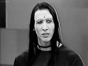 music,marilyn manson,metal,90s,celebrities,makeup,guitar,manson,the 90s,90s bands,eric quotes