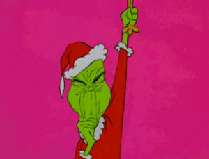 dr seuss,the grinch,how the grinch stole christmas,reaction,costume,santa,boris karloff,chuck jones