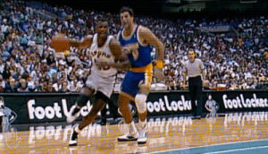 david robinson,basketball,nba,1990s,dunk,joe johnson,san antonio spurs,199495,totally straight
