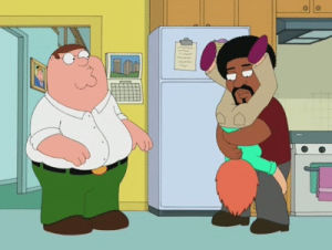 family guy,lois griffin,tv show,jerome is the new black,peter griffin,funny,seth macfarlane