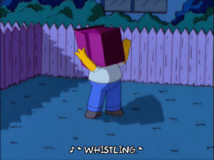 whistling,homer simpson,episode 7,sad,season 13,13x07,walking around,my nickiminaj