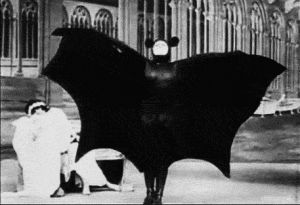 bat,1910s,les vampires,dracula,silent film,movies,art,vintage,hoppip,vampire