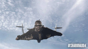 skydiving,syfy,sharknado,sharknado 4,tommy davidson,tommy cat,mr proud,tommy davidson flying through the sky