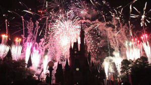 celebration,castle,disney,lights,fireworks,disneyland