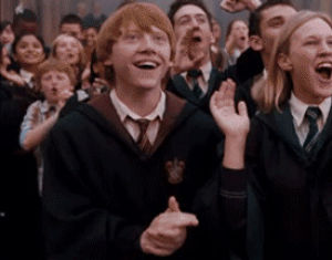 harry potter,clapping,applause,rupert grint,harry potter and the order of the p