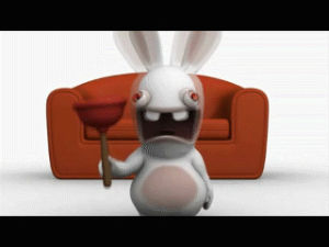 stressed,stress,rabbids,confused,reactions,reactiongifs,surprise,freak out,gah,why me,cartoons comics