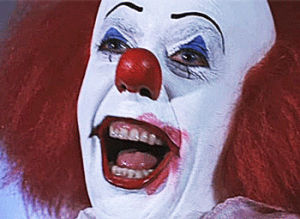 pennywise,tim curry,pennywise the clown,john ritter,stephen kings it
