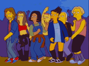 90s,1990s,mid90s,grunge,90s music,anos 90,late90s,againmay,dnce lyric video extras,simpsons