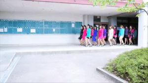 squad,dance,japan,club,skip,marching,synchronized,girl squad