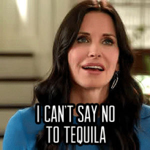 tequila,cougar town,alcohol,courteney cox,drinking
