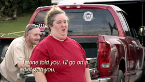 tv,reality tv,tlc,honey boo boo,diet,working out,mama june,june shannon