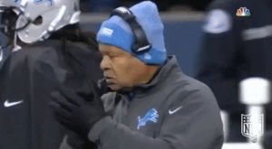 football,nfl,lions,detroit lions,here we go,caldwell,jim caldwell,lets go boys,keep trucking