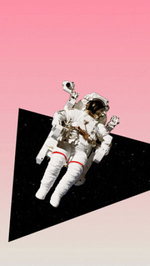 collage,astronaut,glitch,pink,abstract,butterfly,butterflies