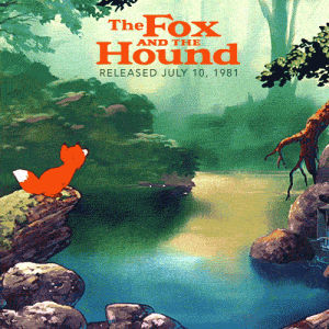 the fox and the hound,disney,friendship,todd,copper