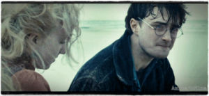 harry potter,luna lovegood,friends,sad,crying,beach,harry potter and the deathly hallows