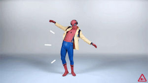marvel,spider man,spiderman,dance,dancing,peter parker,spidey,that spidey life,spider man homecoming