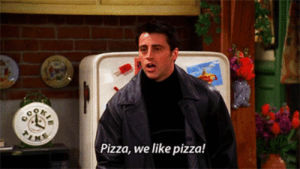 food,friends,pizza,tv show