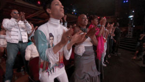 prince,standing ovation,bet awards,clapping,applause,clap,bet awards 2010