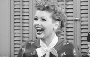 i love lucy,laugh cry,mean,phone,funny,black and white,tv,laugh,joke,cry,lucielle ball