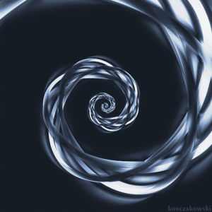 spiral,endless,loop,metal,hypnotic,tumblr featured,vortex,braid,proscience