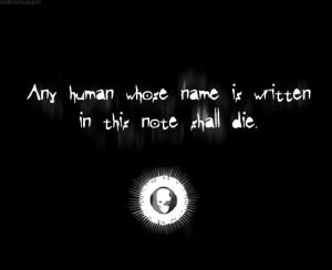death note,anime,black and white,die
